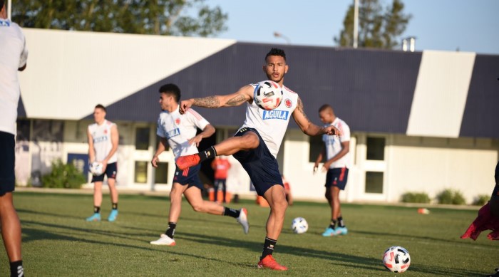 Entrenamientos de Colombia para jornada 16 de eliminatorias Catar 2022