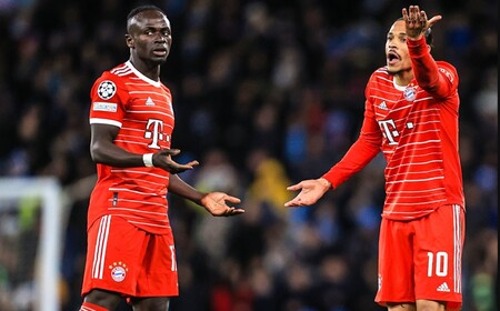 Sadio Mané y Leroy Sané