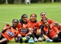 Entrenamiento Selección Femenina de Colombia
