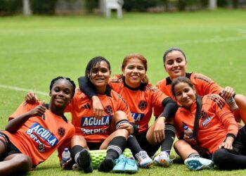 Entrenamiento Selección Femenina de Colombia