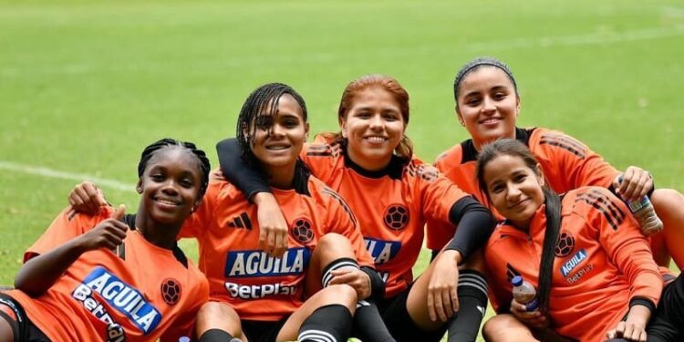 Entrenamiento Selección Femenina de Colombia