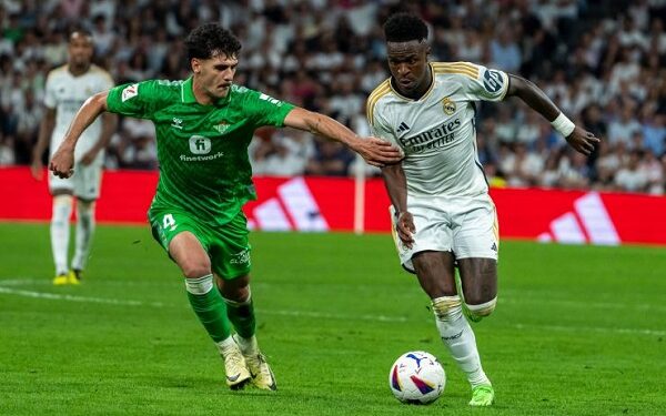 Vinicius se queja del VAR en la liga