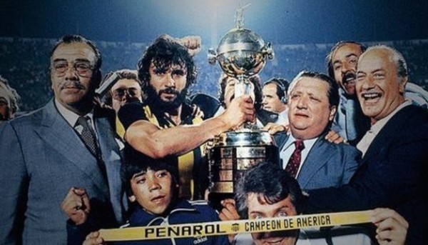 Peñarol campeón Copa Libertadores 1982.