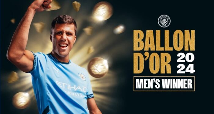 Rodri Hernández gana el Balón de Oro 2024