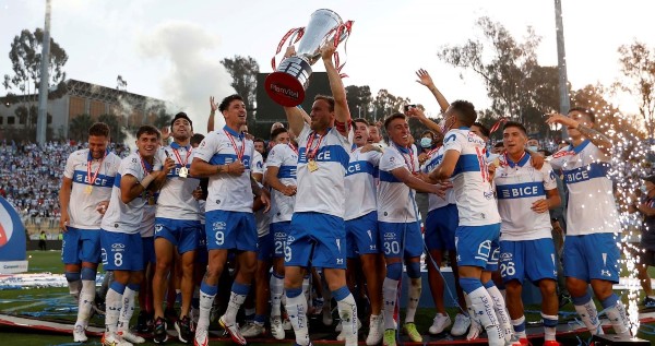 VAR en Liga Chilena: UC celebrando tetracampeonato