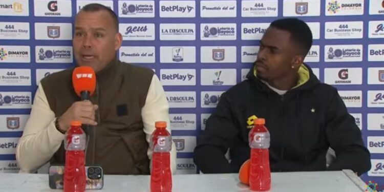 Dudamel en ruega de prensa ante Boyacá Chicó