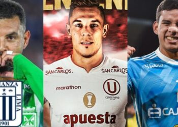 Fichajes fútbol peruano 2025 Alianza Lima, Sporting Cristal y Universitario