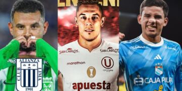 Fichajes fútbol peruano 2025 Alianza Lima, Sporting Cristal y Universitario
